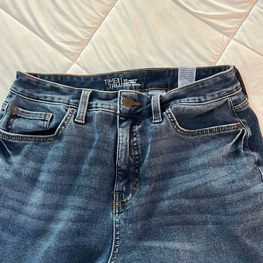 Time and Tru Dark Wash Denim Pants